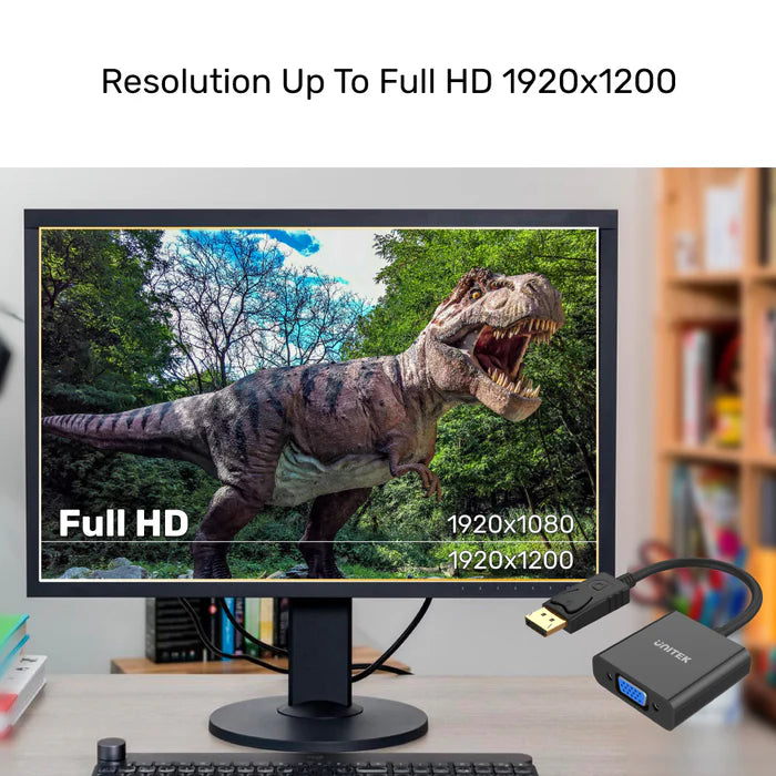 DisplayPort to VGA Adapter