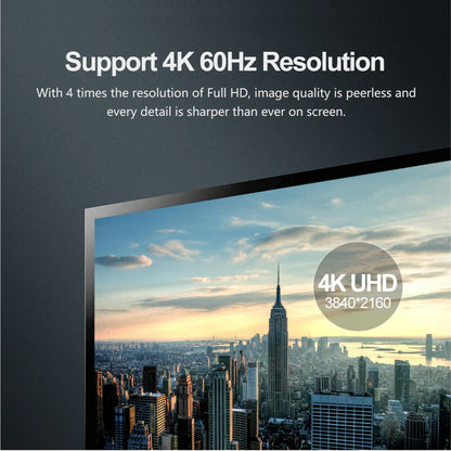 4K 60Hz DisplayPort 1.2 Cable 5M (1440p@144Hz, 1080p@240Hz)